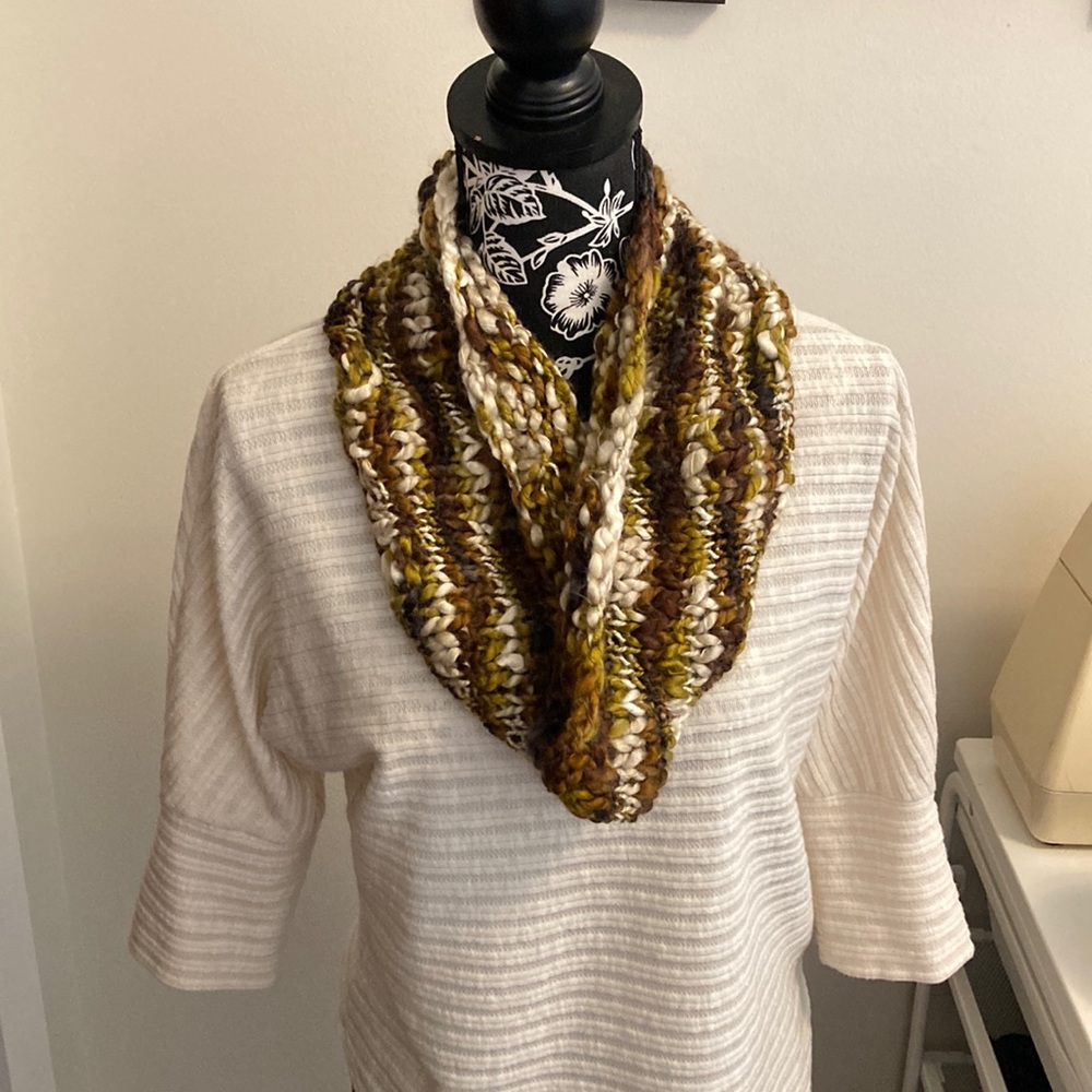 Handmade wool cowl